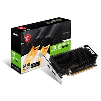 MSI GeForce GT 1030 OC 4GB DDR4 64-bit low profile grafikus kártya