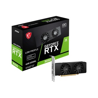 MSI GeForce RTX 3050 OC 6GB GDDR6 96-bit low profile grafikus kártya