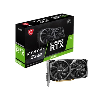 MSI GeForce RTX 3050 Ventus 2X XS White OC 8GB GDDR6 128-bit grafikus kártya