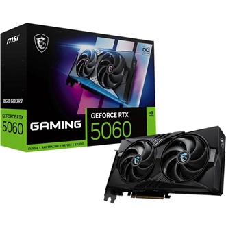 MSI GeForce RTX 5060 Gaming OC 8GB GDDR7 128-bit grafikus kártya