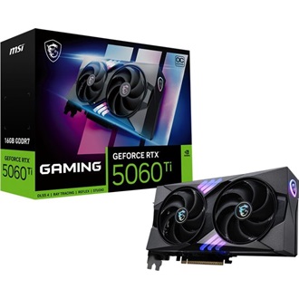 MSI GeForce RTX 5060 Ti Gaming OC 16GB GDDR7 128-bit grafikus kártya