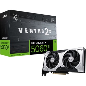 MSI GeForce RTX 5060 Ti Ventus 2X Plus 8GB GDDR7 128-bit grafikus kártya