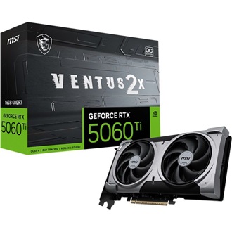 MSI GeForce RTX 5060 Ti Ventus 2X Plus OC 16GB GDDR7 128-bit grafikus kártya