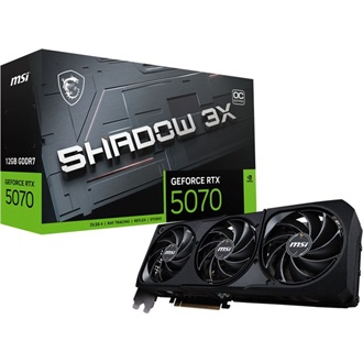 MSI GeForce RTX 5070 Shadow 3X OC 12GB GDDR7 192-bit grafikus kártya