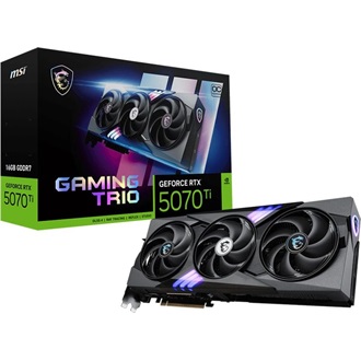 MSI GeForce RTX 5070 Ti Trio OC 16GB GDDR7 256-bit grafikus kártya