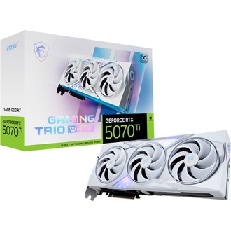 MSI GeForce RTX 5070 Ti Trio White OC 16GB GDDR7 256-bit grafikus kártya