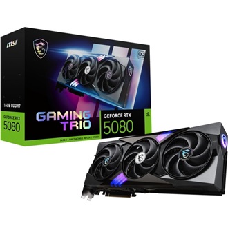 MSI GeForce RTX 5080 Trio OC 16GB GDDR7 256-bit grafikus kártya