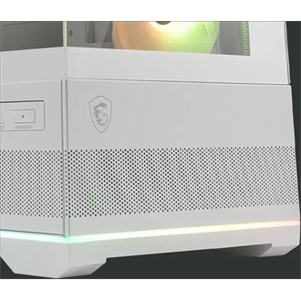 MSI MAG Pano 110R PZ táp nélküli ablakos Mid Tower számítógépház fehér