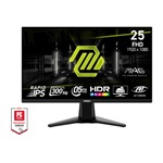 MSI MAG 255XF 24.5" IPS LED gaming monitor fekete 300Hz FreeSync Premium