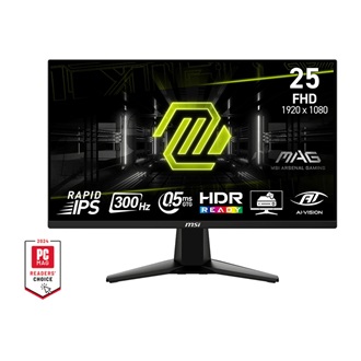 MSI MAG 255XF 24.5" IPS LED gaming monitor fekete 300Hz FreeSync Premium