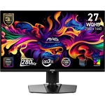 MSI MAG 271QP QD-OLED X28 26.5" Quantum Dot OLED gaming monitor fekete 280Hz G-Sync / FreeSync Premium Pro