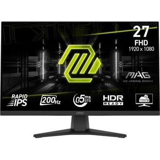 MSI MAG 272F 27" IPS LED gaming monitor fekete 200Hz FreeSync Premium