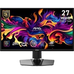 MSI MAG 272QP QD-OLED X24 26.5" Quantum Dot OLED gaming monitor fekete 240Hz G-Sync / FreeSync Premium (USB-C: 15W)