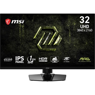 MSI MAG 321UPD E14 31.5" IPS LED gaming monitor fekete 144Hz FreeSync Premium