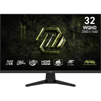 MSI MAG 325QF E18V 31.5" VA LED gaming monitor fekete 144Hz