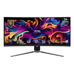 MSI MAG 341CQP QD-OLED 34" ívelt QD-OLED gaming monitor fekete 175Hz