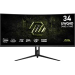 MSI MAG 342CQRF E20 34" ívelt VA LED gaming monitor fekete 200Hz