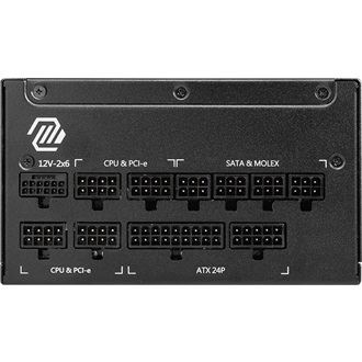 MSI MAG A1000GL PCIE5 II ATX desktop tápegység 1000W 80+ Gold BOX