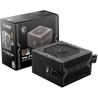 MSI MAG A750BN PCIE5 ATX desktop tápegység 750W 80+ Bronze BOX