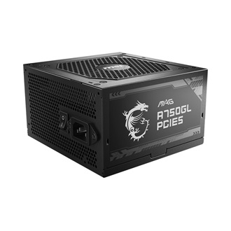 MSI MAG A750GL PCIE5 ATX desktop tápegység 750W 80+ Gold BOX
