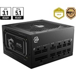 MSI MAG A850GL PCIE5 II ATX desktop tápegység 850W Cybenetics Gold BOX