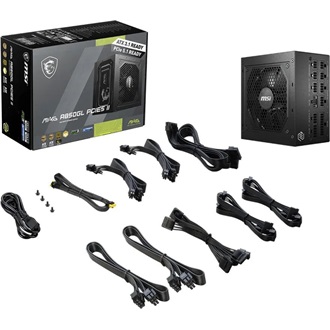 MSI MAG A850GL PCIE5 II ATX desktop tápegység 850W Cybenetics Gold BOX