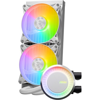 MSI MAG CORELIQUID E240 WHITE processzor vízhűtő fehér