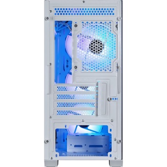 MSI MAG FORGE M100R táp nélküli ablakos MT Mini Tower számítógépház fehér