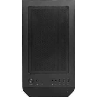 MSI MAG FORGE M100R táp nélküli ablakos MT Mini Tower számítógépház fekete