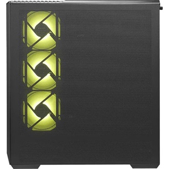 MSI MAG PANO 130R PZ táp nélküli ablakos Mid Tower számítógépház fekete