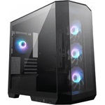 MSI MAG PANO M100R PZ táp nélküli ablakos MT Mini Tower számítógépház fekete