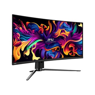 MSI MPG 341CQPX QD-OLED 34.18" ívelt Quantum Dot OLED gaming monitor fekete 240Hz FreeSync Premium Pro