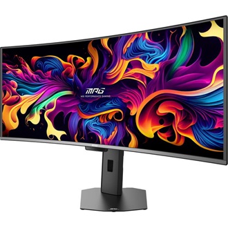 MSI MPG 341CQR QD-OLED X36 34" ívelt Quantum Dot OLED gaming monitor fekete 360Hz G-Sync / FreeSync Premium Pro (USB-C: 