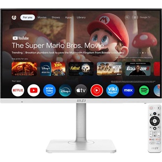 MSI Modern MD272UPSW 27" IPS LED smart monitor fehér (USB-C: 65W; távvezérlő)