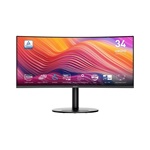MSI Modern MD342CQP 34" ívelt VA LED monitor fekete 120Hz (USB-C: 98W)