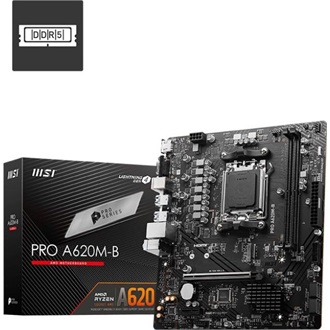 MSI PRO A620M-B desktop alaplap microATX