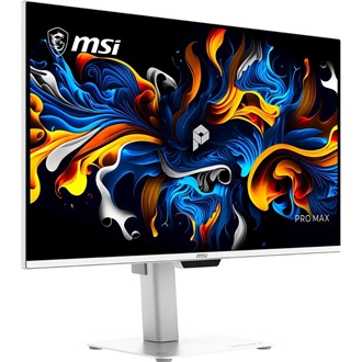 MSI PRO MAX 271UPXW12G Business 26.5" Quantum Dot OLED monitor fehér 120Hz G-Sync / FreeSync Premium Pro