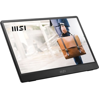 MSI PRO MP161 E2 15.6" IPS LED hordozható monitor szürke