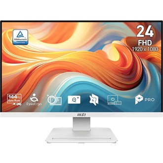 MSI PRO MP241W E14V 23.8" VA LED monitor fehér 144Hz FreeSync