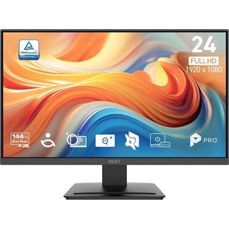 MSI PRO MP241 E14V 23.8" VA LED monitor fekete 144Hz FreeSync