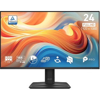 MSI PRO MP242 E14C 23.8" IPS LED monitor fekete 144Hz FreeSync