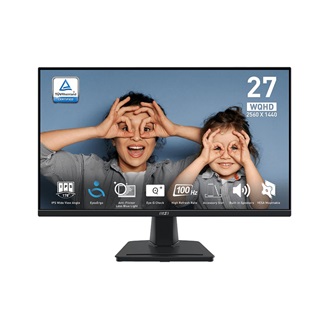 MSI PRO MP275Q Business 27" IPS LED monitor fekete 100Hz