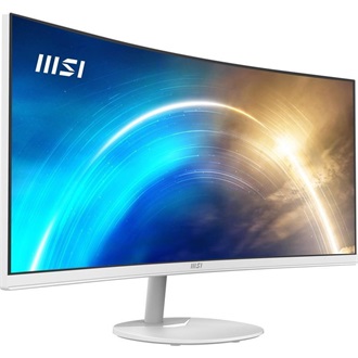 MSI PRO MP341CQW E12 Business 34" ívelt VA LED monitor fehér 120Hz FreeSync