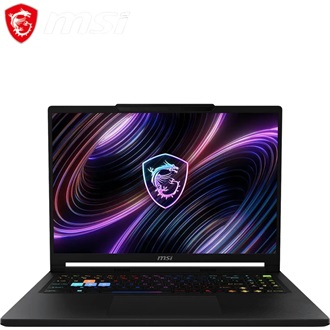 MSI Raider A16 HX B8WH gaming notebook fekete (240Hz; Core Black)