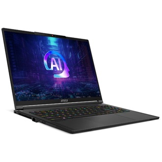 MSI Stealth A16 AI+ A3XVFG Copilot+ gaming notebook fekete (240Hz; Core Black)