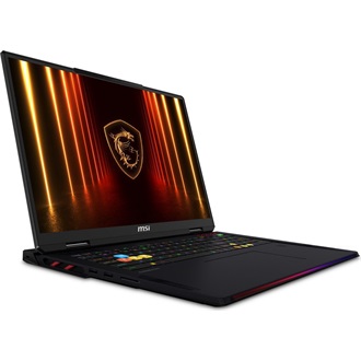 MSI Titan 18 HX AI A2XWJG gaming notebook fekete (120Hz; Core Black)