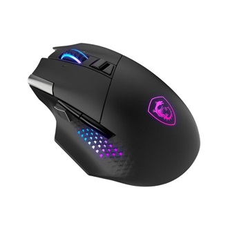 MSI Versa Pro Wireless + Mouse Dock Pro optikai Bluetooth / vezeték nélküli gaming egér + dokkoló fekete