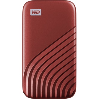 Western Digital My Passport 1TB USB-C 3.2 Gen2 külső SSD piros