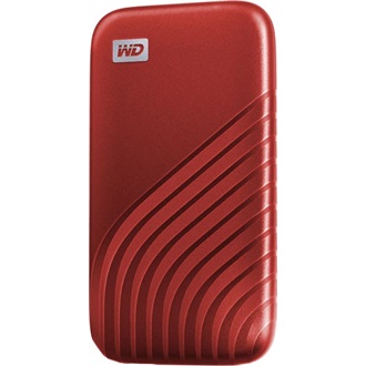 Western Digital My Passport 2TB USB-C 3.2 Gen2 külső SSD piros