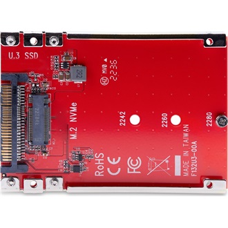 StarTech M.2 TO U.3 ADAPTER/CONVERTER M2 NVME SSD TO 2.5INCH U.3